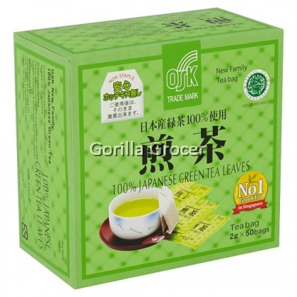 OSK Japanese Green Tea - 50 tea bags (Free 10 bags)